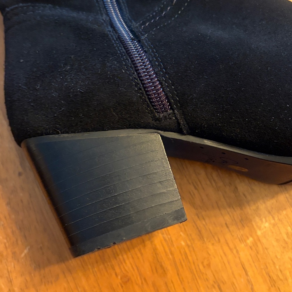 SUEDE🐝CROWN VINTAGE KNEE HIGH BOOT - Picture 8 of 13